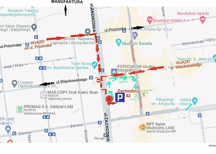 Апартаменти Gold Point Piotrkowska 37